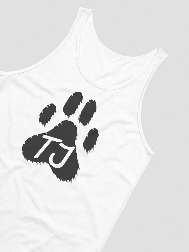 Double Sided Large Paw Print Tank (black detail) product image (10)