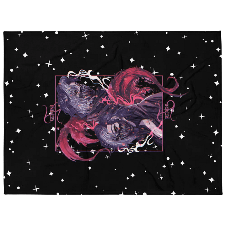 Gemini Twins Tarot Blanket product image (2)