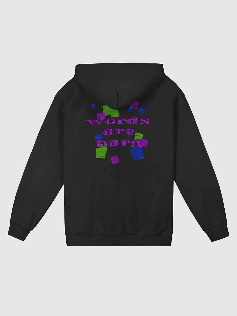 Words are hard Zip Hoodie product image (11)