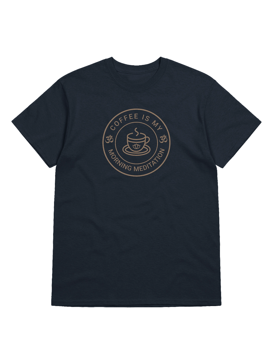 Coffee is My Morning Meditation | Gildan Heavyweight T-Shirt product image (4)