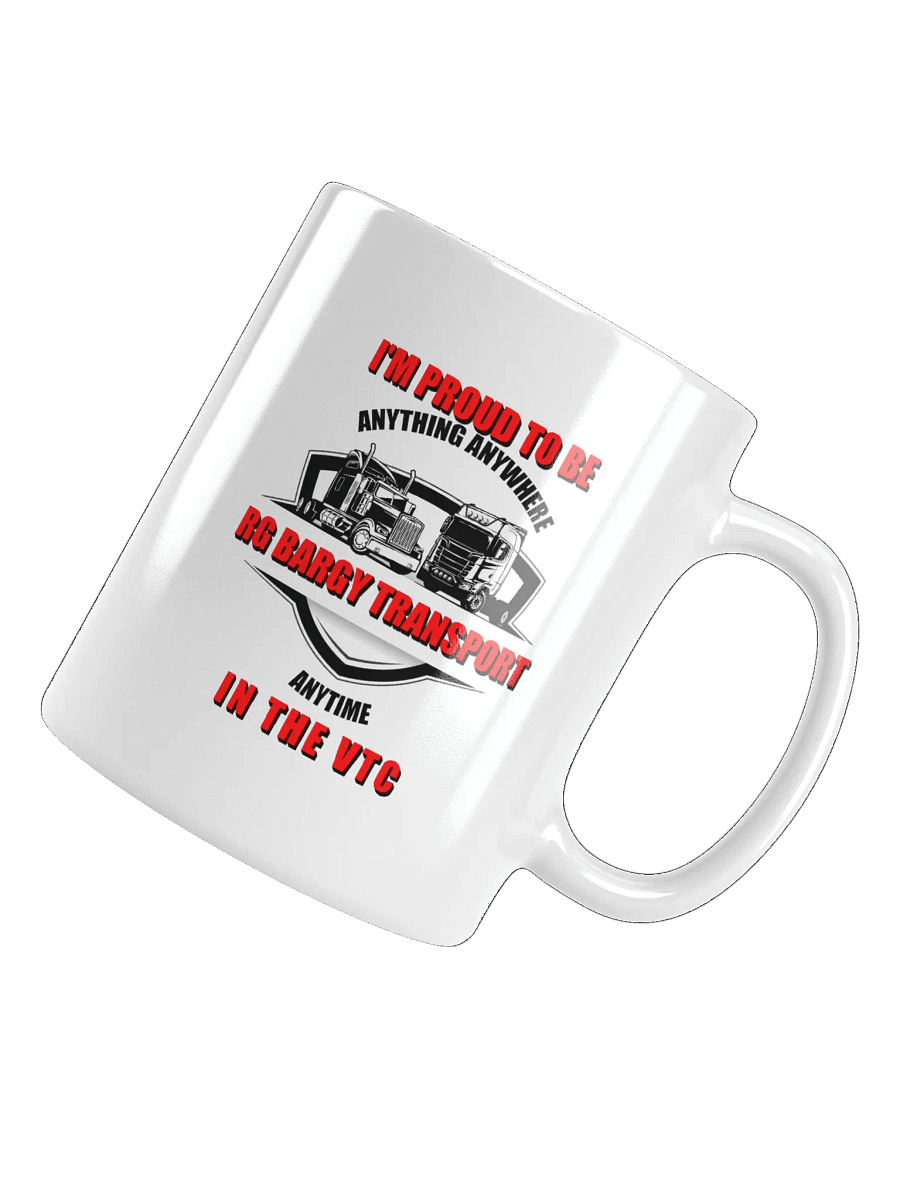 RG Bargy Transport White Glossy Mug product image (4)