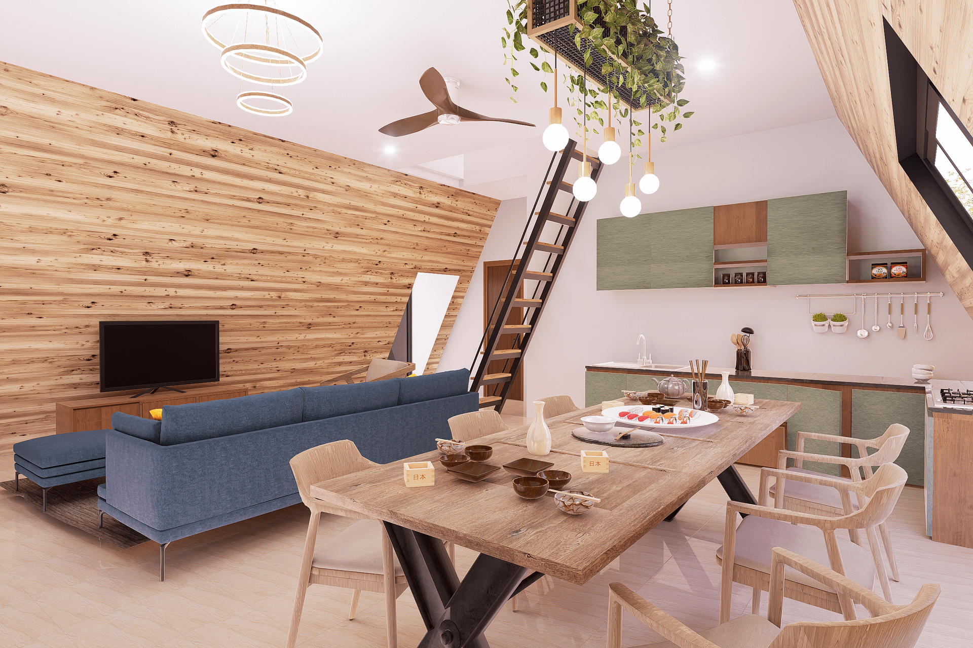 2 Storey A-Frame 3BHK House product image (6)