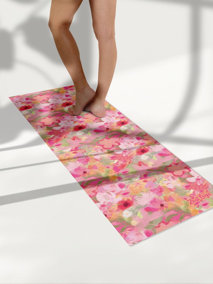 Yoga Mat "Sweet Pastel Florals of Spring" product image (1)