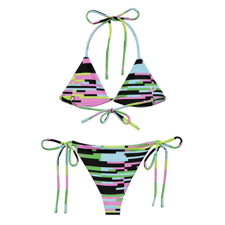 Pixelated Mosaic Bikini Set product image (1)
