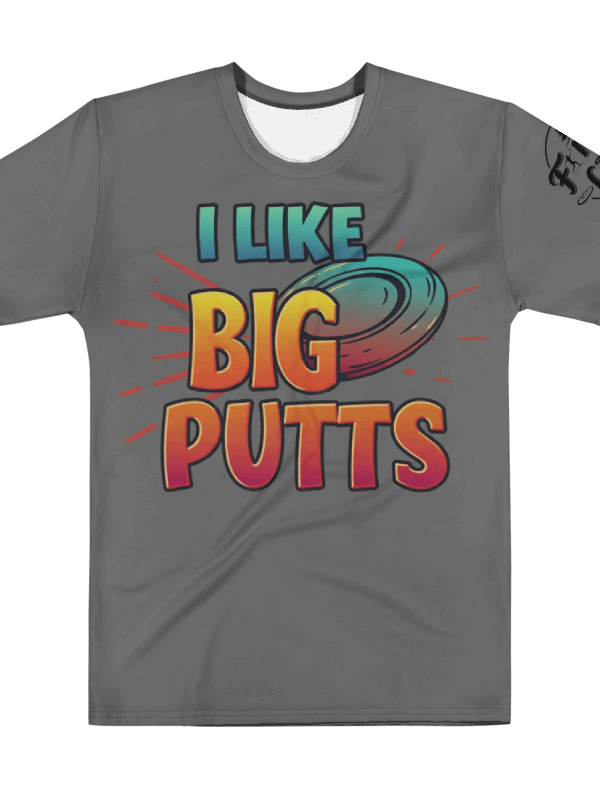 Fancy Lads Men's Grey T-Shirt "I Like Big Putts" product image (1)