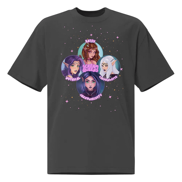 ScreamQueens DND oversized shirt product image (1)