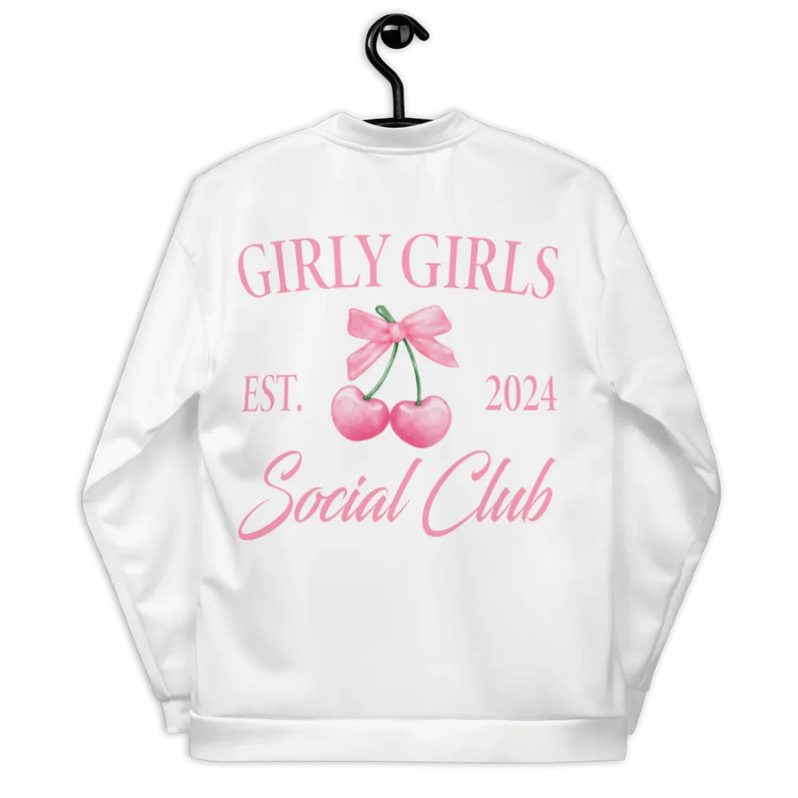 'Girly-Girls Social Club' Bomber Jacket product image (5)