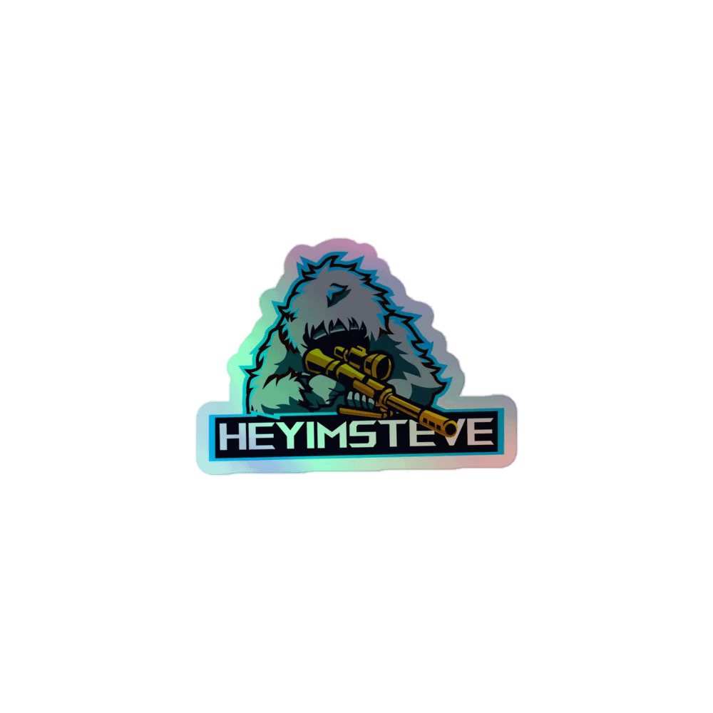 OG HEYIMSTEVE Holo Sticker! product image (1)