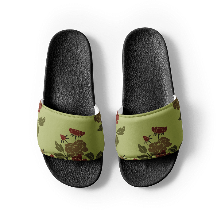 Japanese Floral. Men's Slides product image (2)