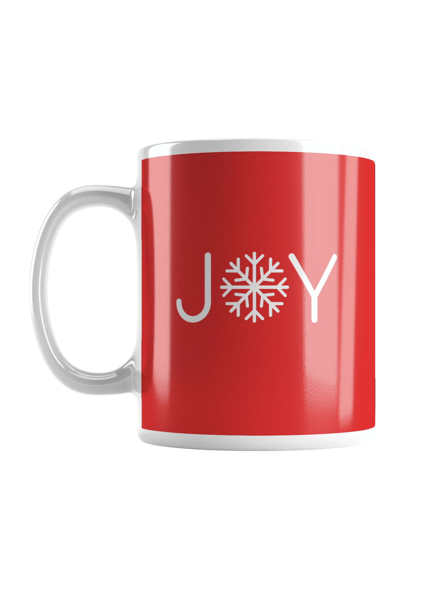 JOY Snowflake Mug - RED product image (4)
