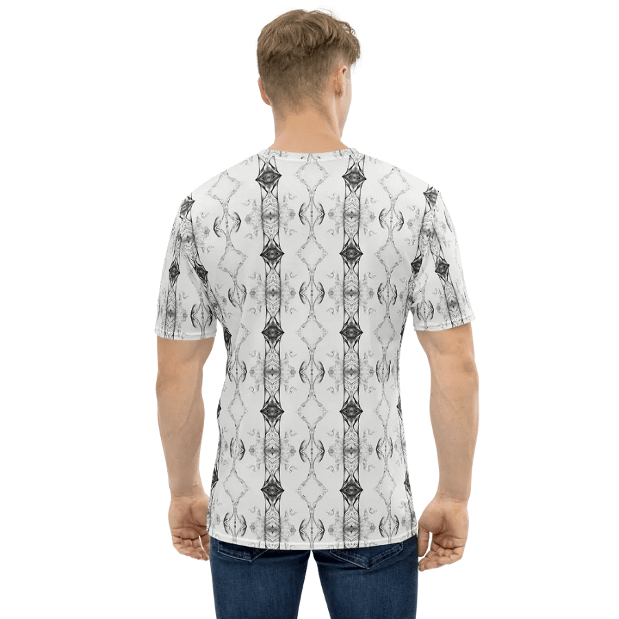Ornate Monochrome Symmetry T-Shirt product image (4)