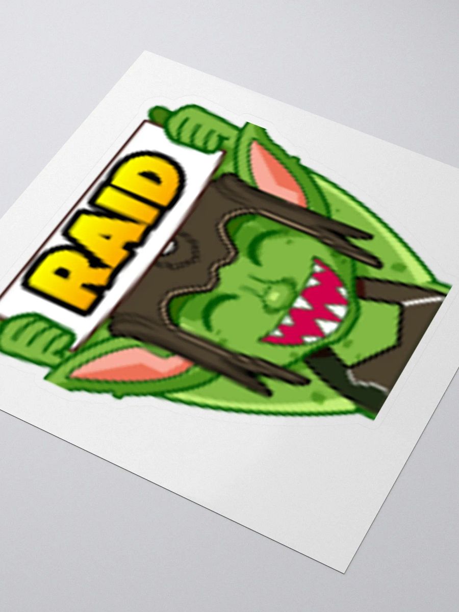 Raid Kiss Cut Sticker product image (3)
