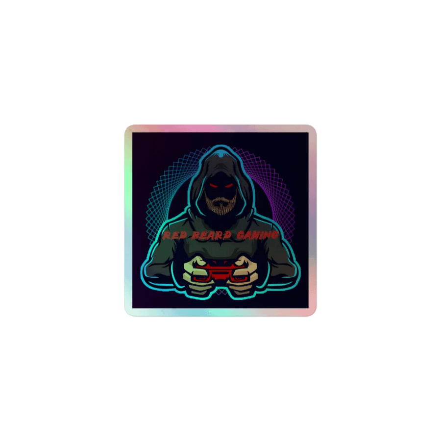 Red beard gaming sticker product image (1)