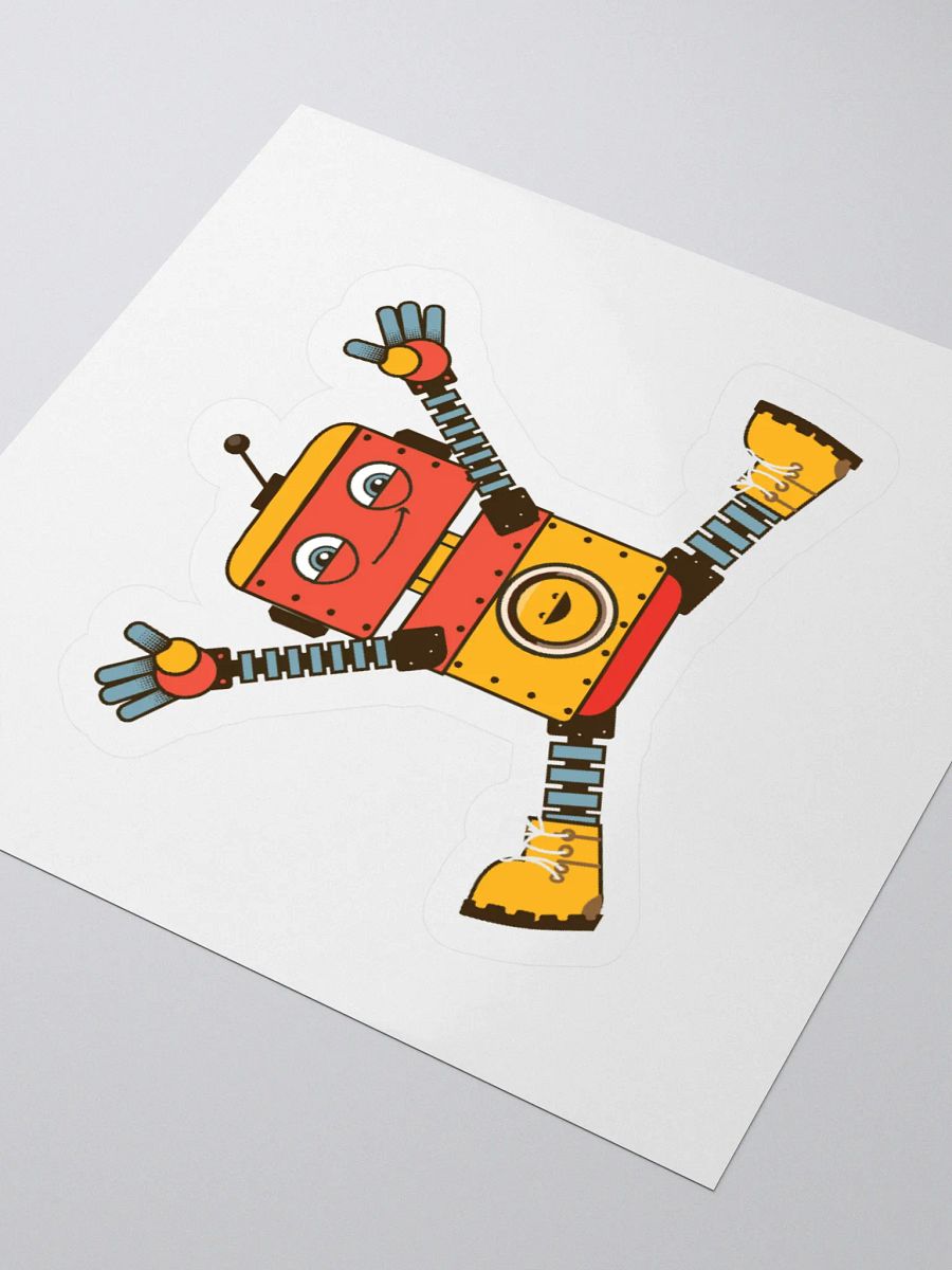 Jumping Rusty Sticker – Rusty's World product image (9)