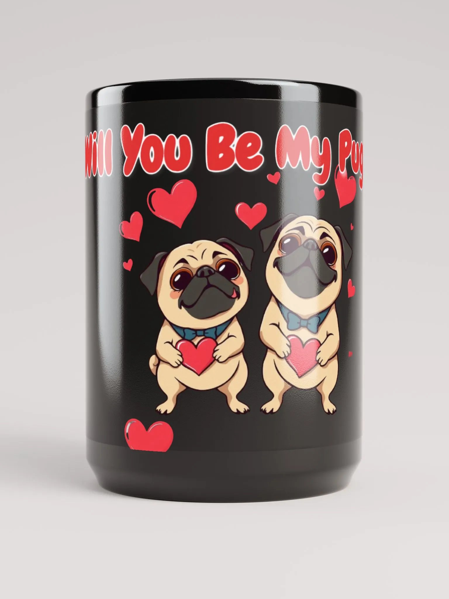 Pawsitively Adorable Pug Love Mug product image (5)