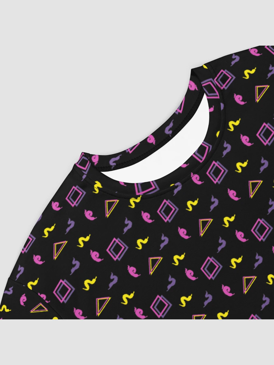 Oh Worm black pattern t-shirt dress product image (7)