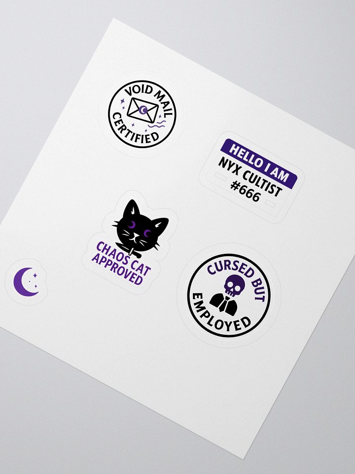 Magical Mischief Kiss Cut Stickers Set product image (2)