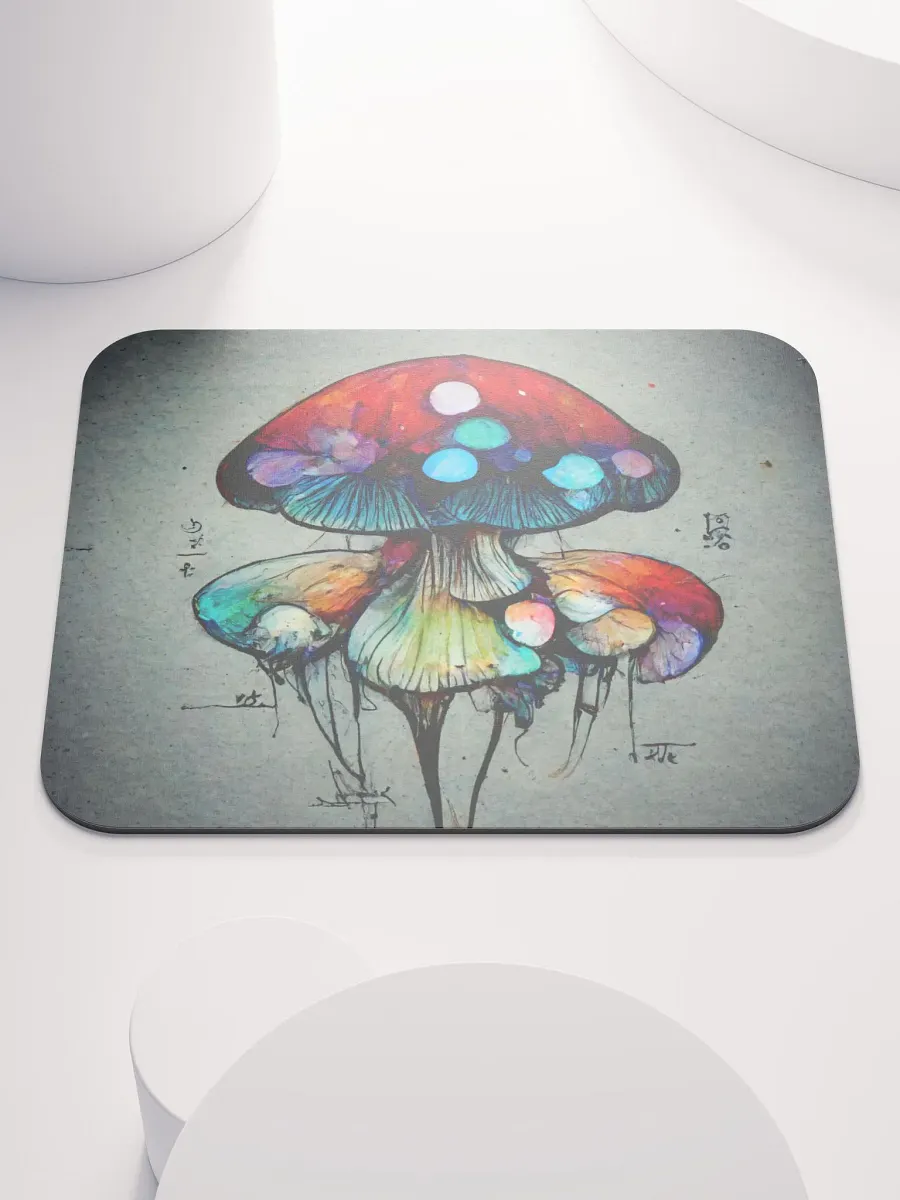 Psychedelic Mushroom Mouse Pad product image (1)