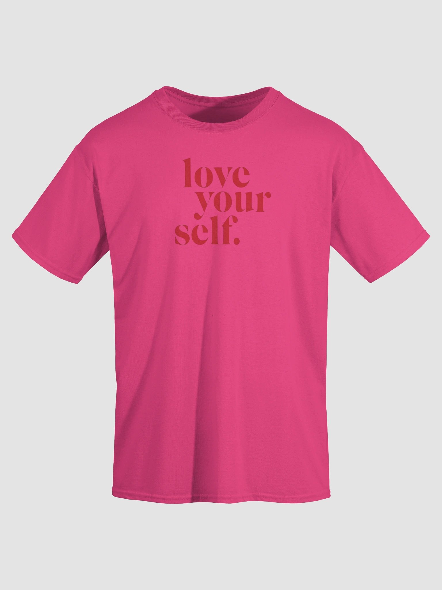 Love Yourself Red T-Shirt product image (8)