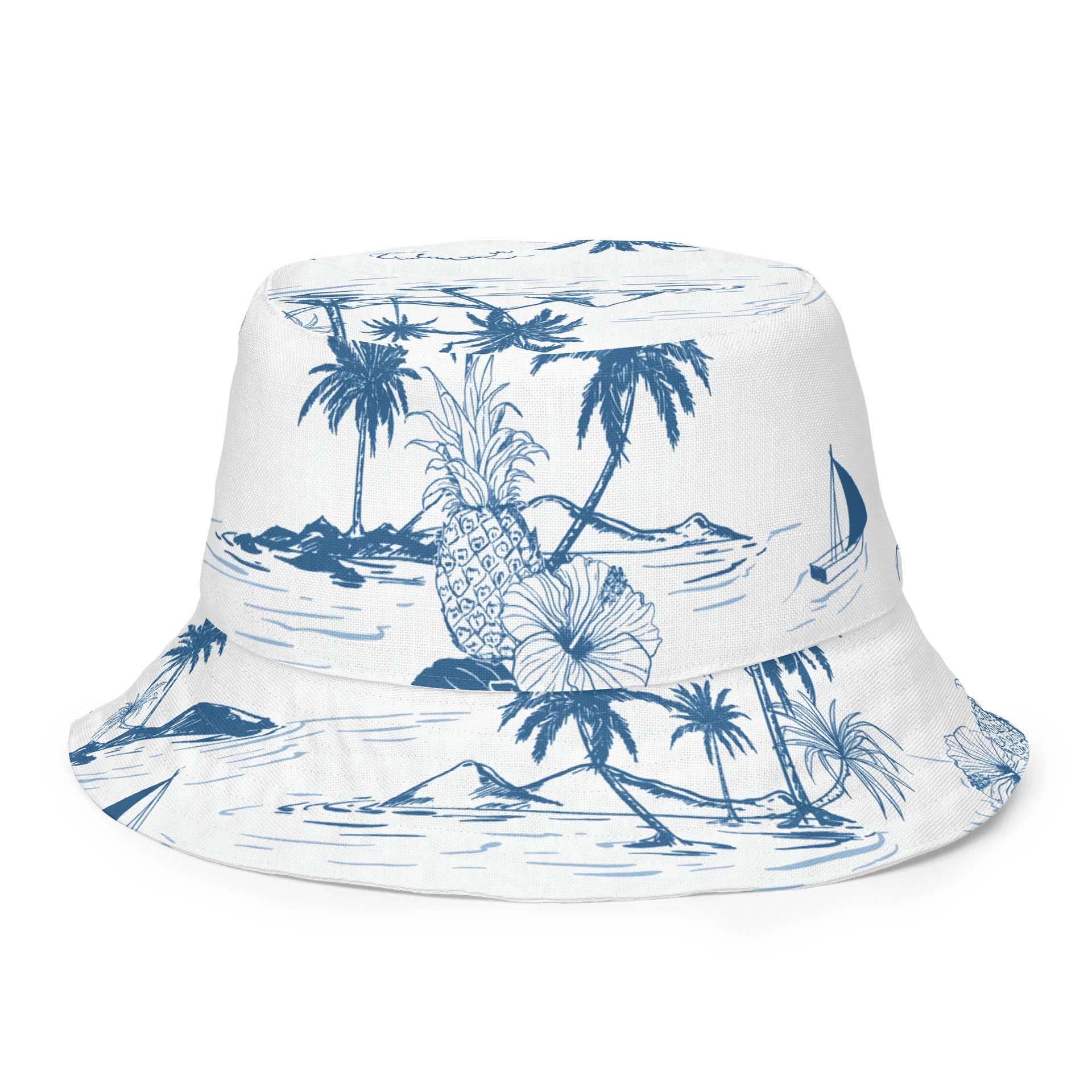 Tropical Island Reversible Bucket Hat product image (8)