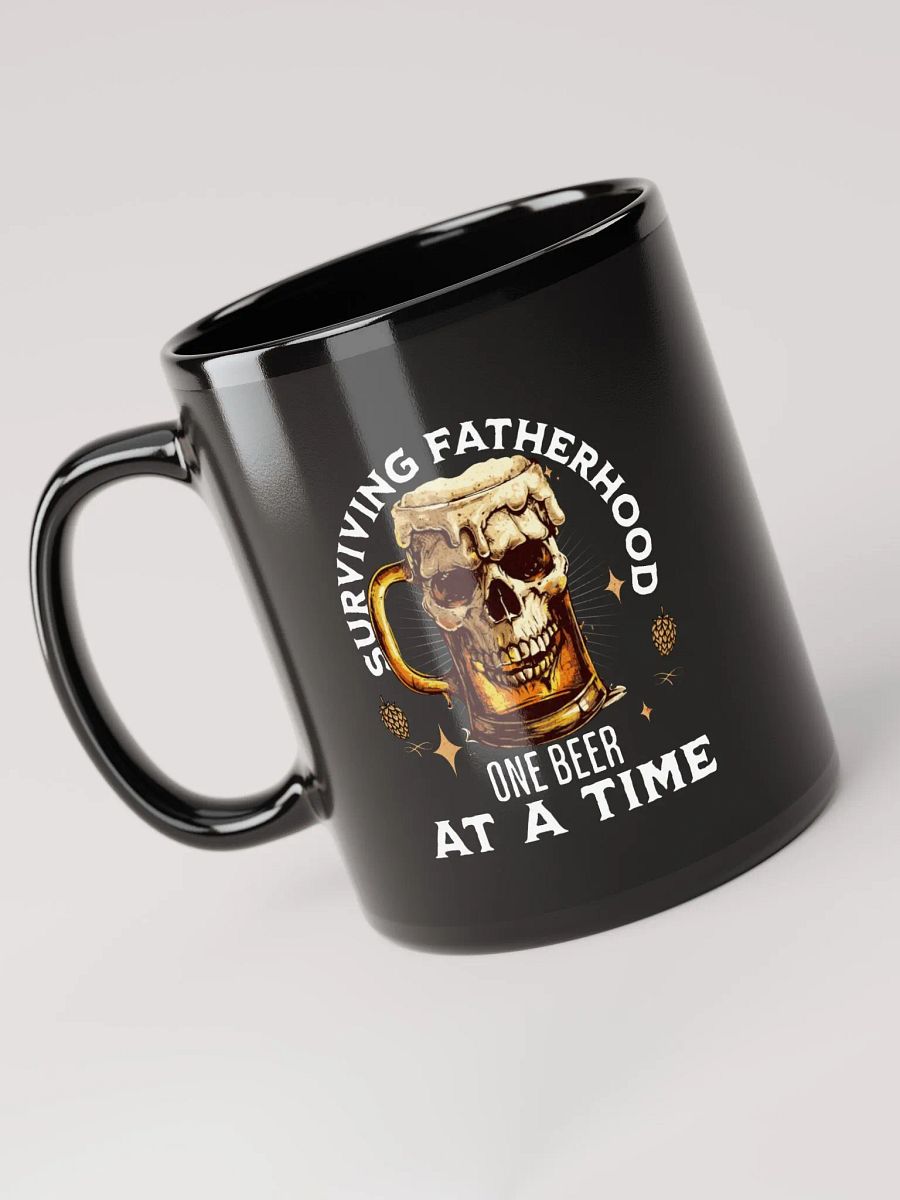 Fathers Day Surviving Fatherhood-One Beer At A Time-Coffee Mug product image (3)