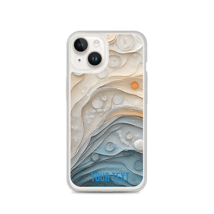 Spiral Swirls Abstract iPhone® Clear Case product image (4)