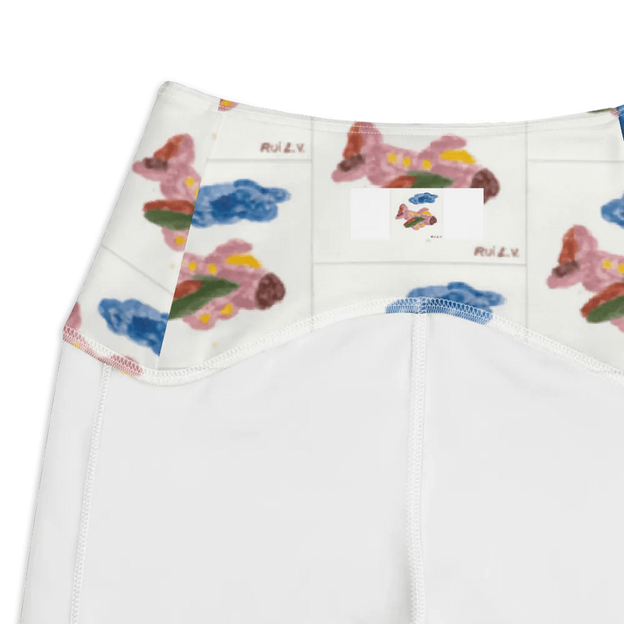 Kid Airplane (All-Over Print Leggings with Pockets) product image (10)