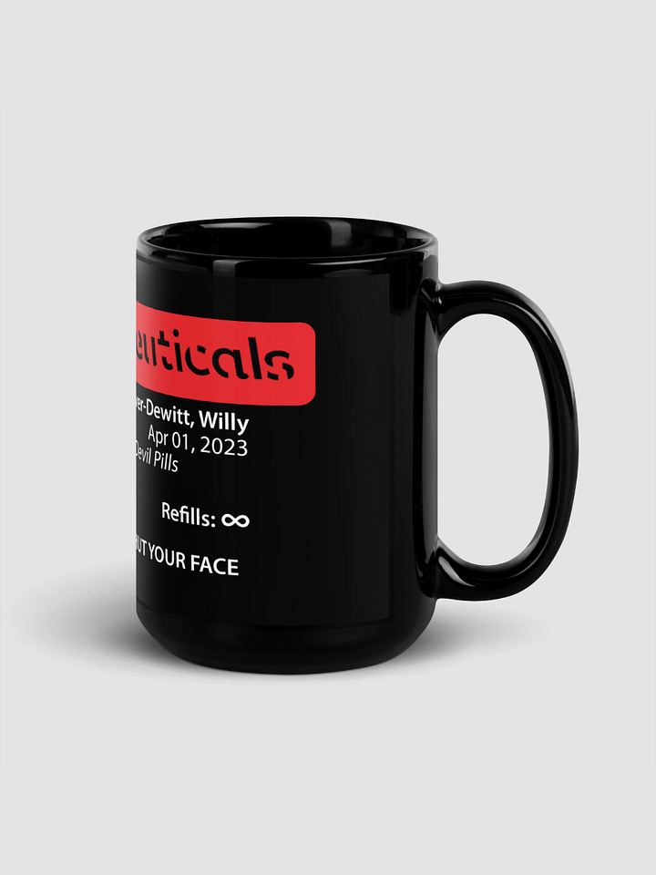 Big Pharma Black 15 oz Glossy Mug product image (2)