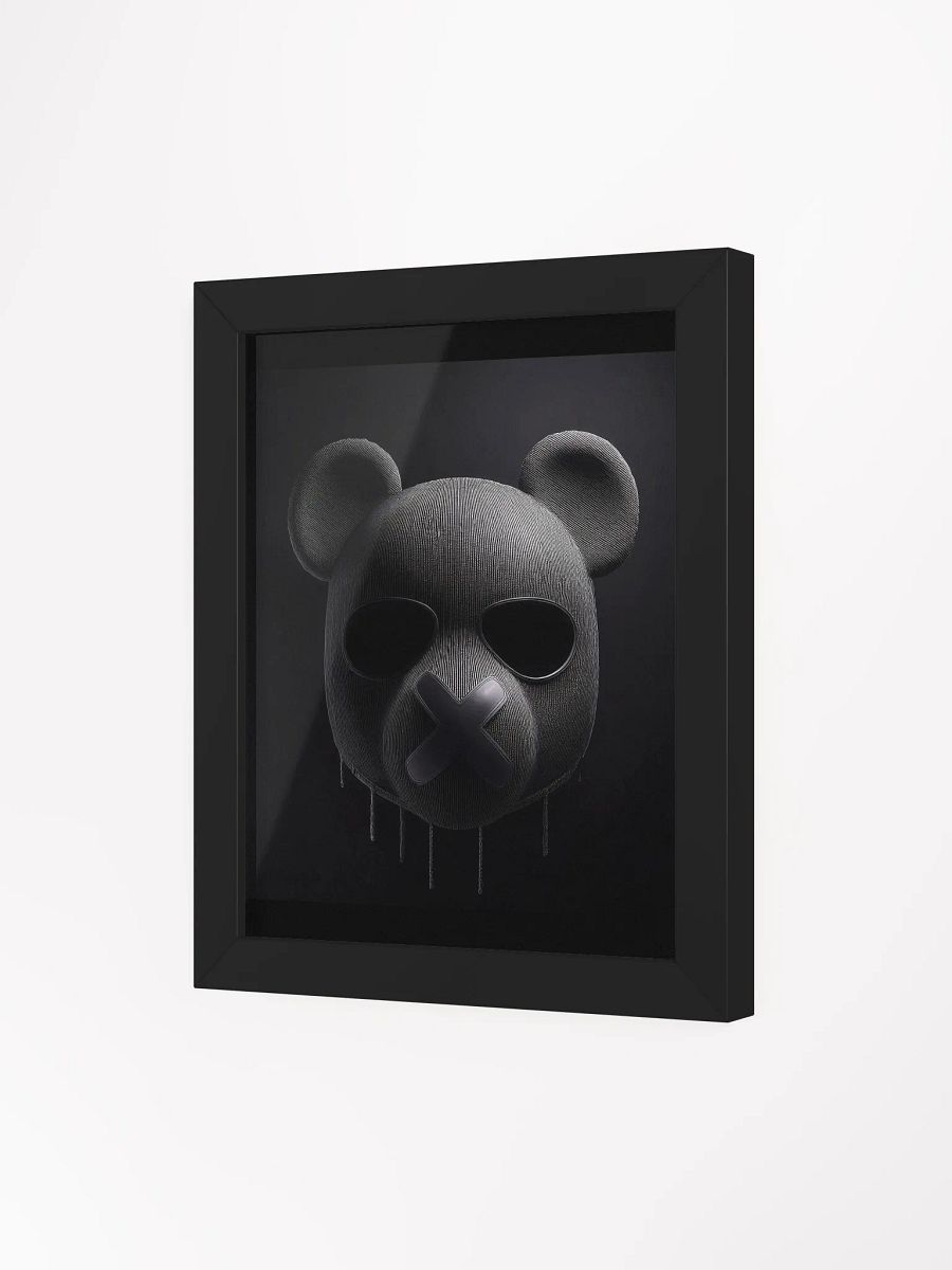 Framed Black Masked Bear product image (3)
