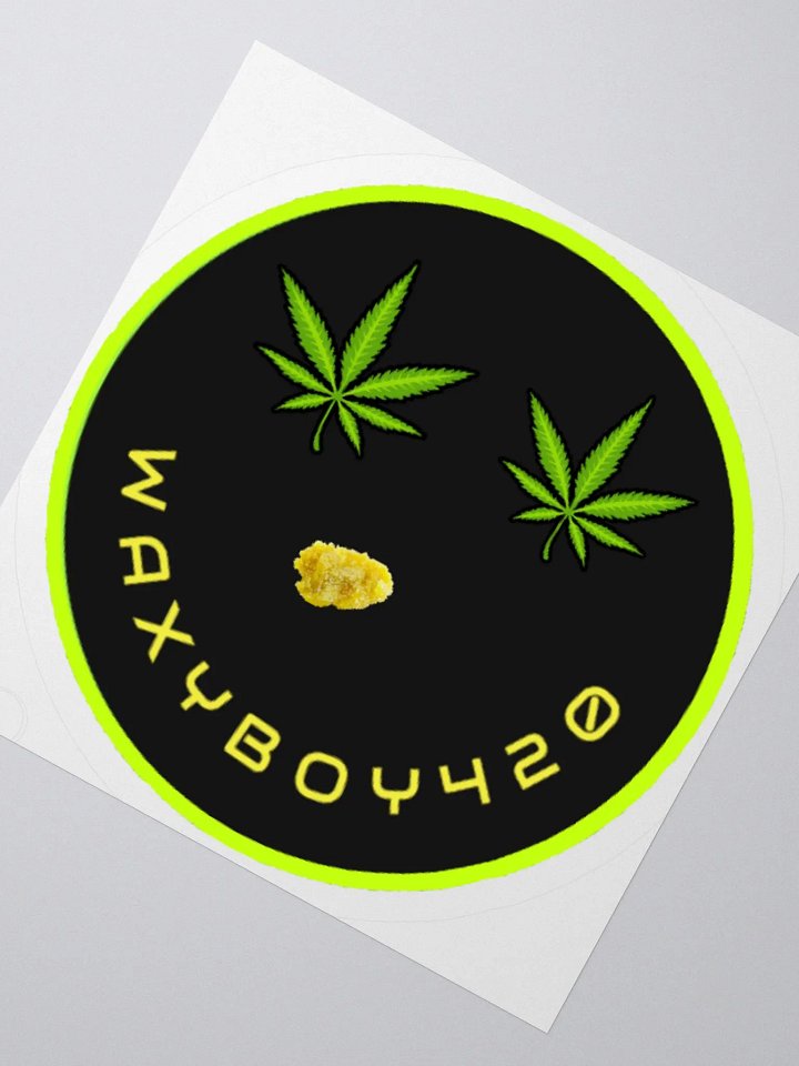 Waxyboy420 Logo Sticker product image (2)