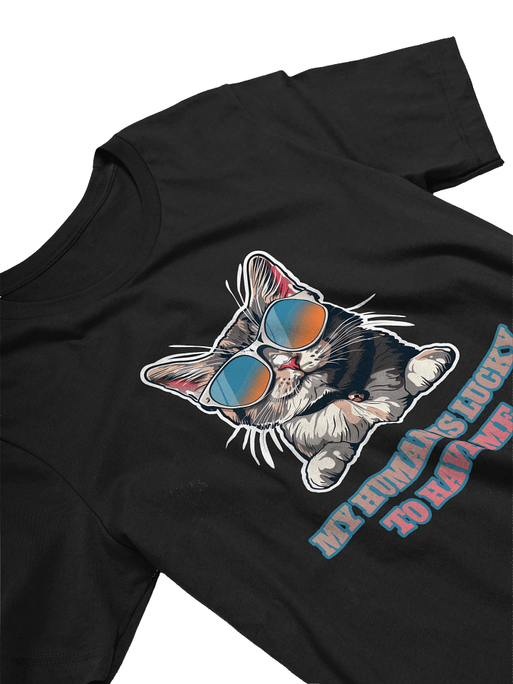 Cool Cat Sunglasses T-Shirt product image (2)