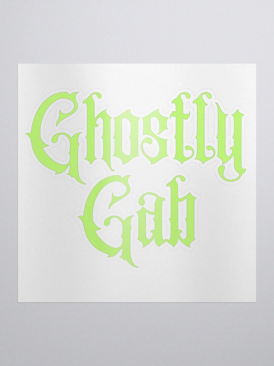 Ghostly Gab Sticker product image (2)