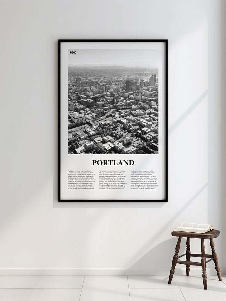 Portland 01 Newspaper Poster product image (4)