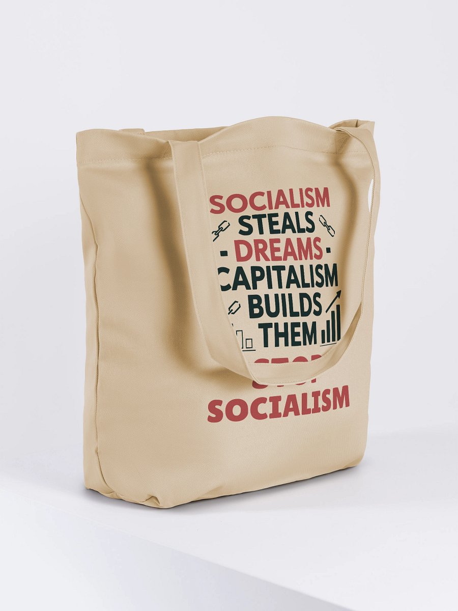 Stop Socialism, Build Your Future tote bag product image (4)