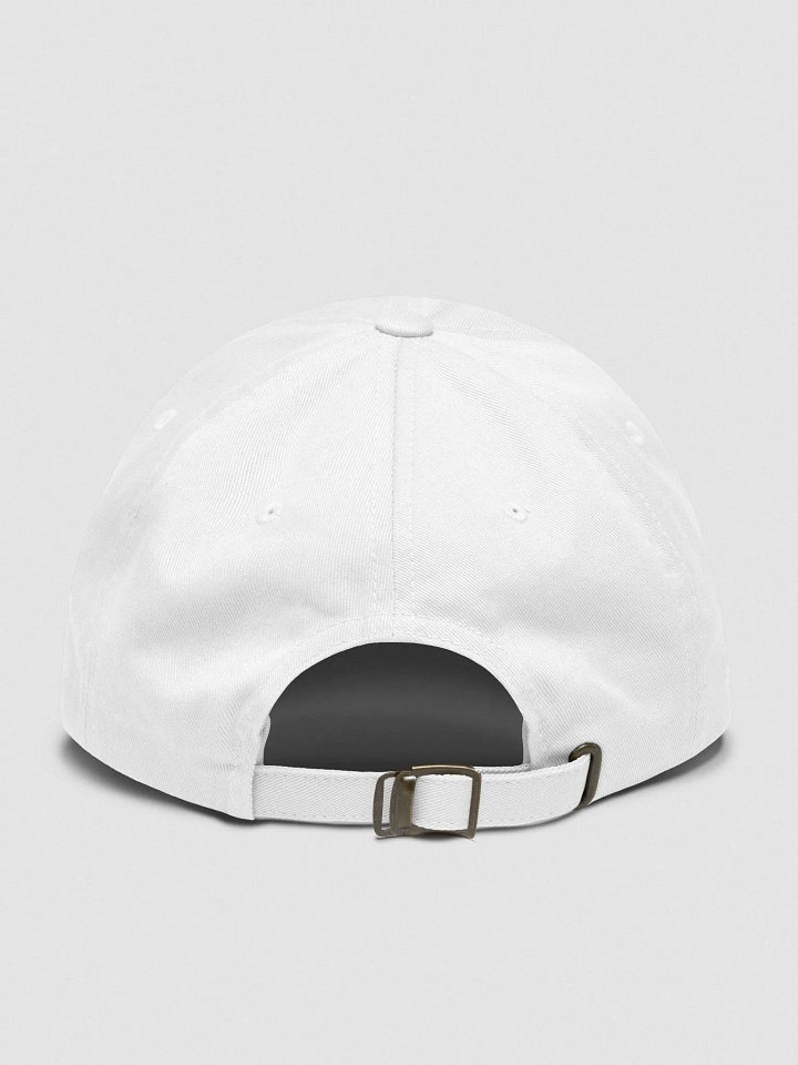 🌈Rhea Rainbow Classic White Hat – Timeless Style, VTuber Energy! product image (2)