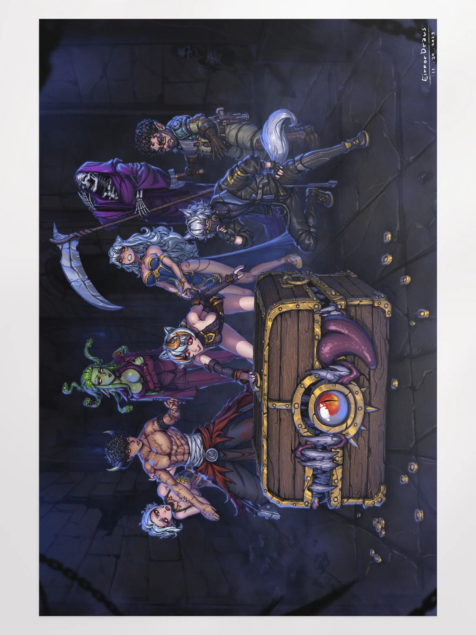 Curious Fwiends Poster product image (1)