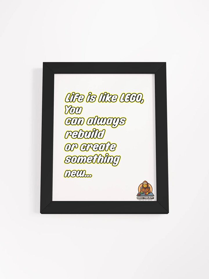 Life is like Lego WallArt product image (14)