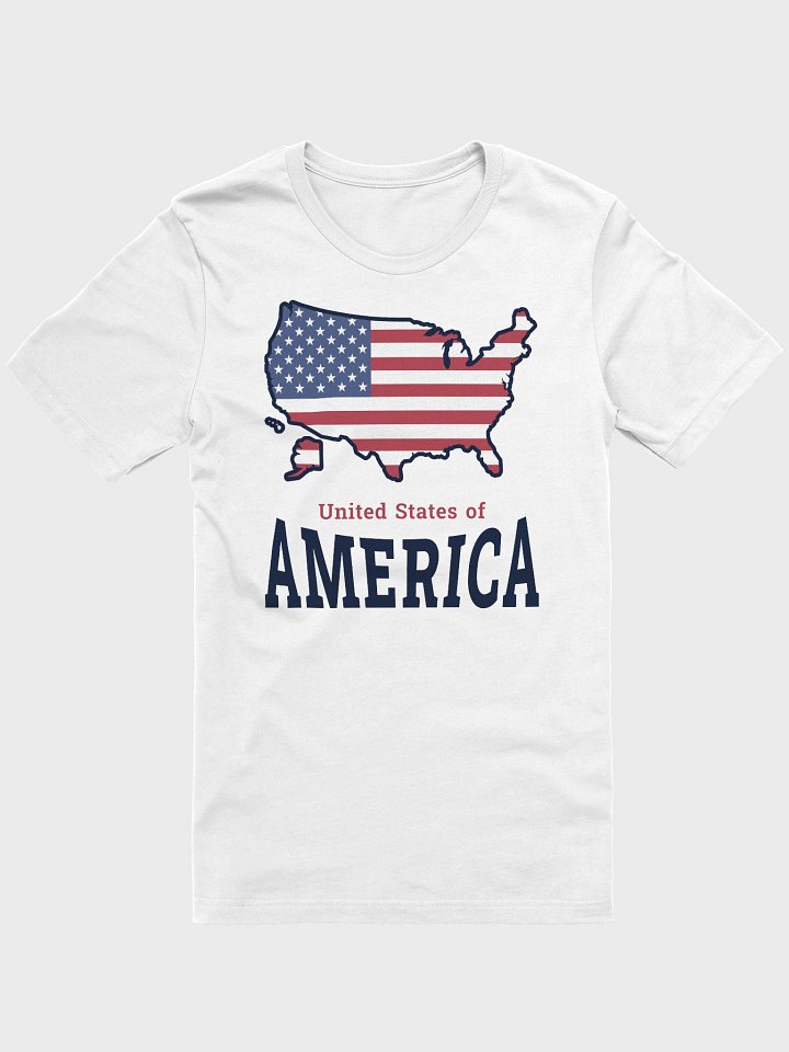 Map of America Graphic Supersoft Unisex T-Shirt product image (26)