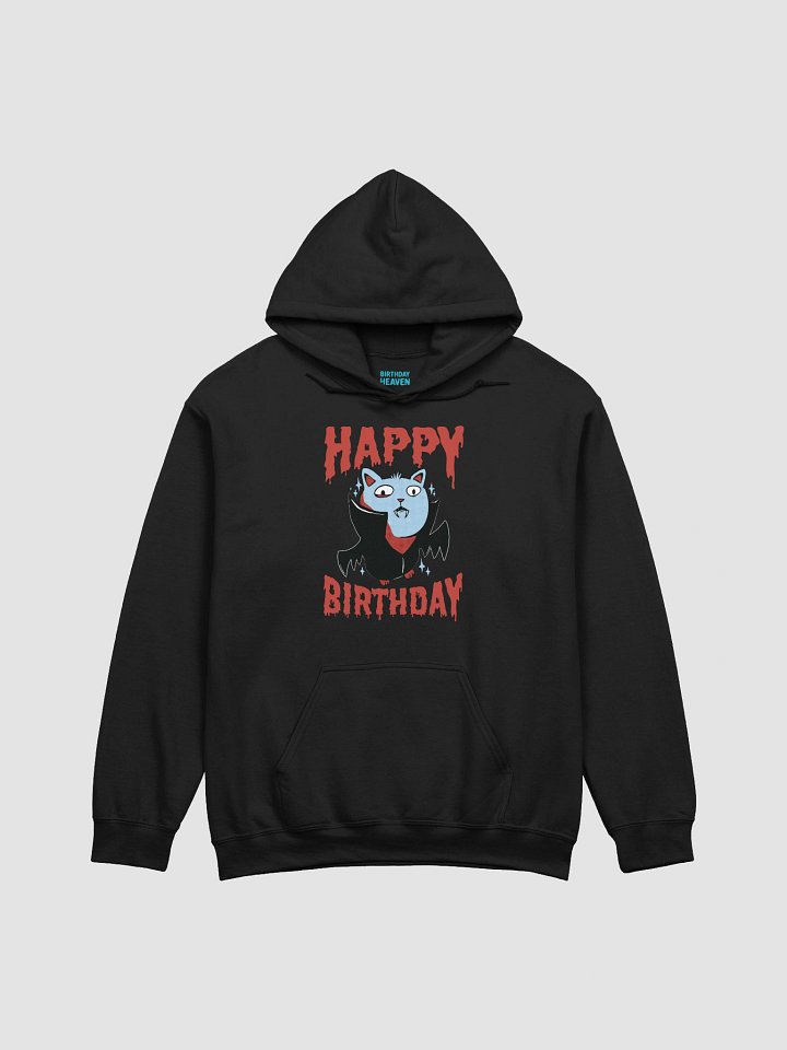 Happy Birthday (Vampire Cat) Hoodie product image (1)
