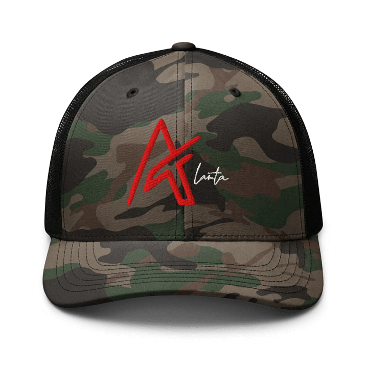 Atlanta Camouflage Trucker Hat product image (1)
