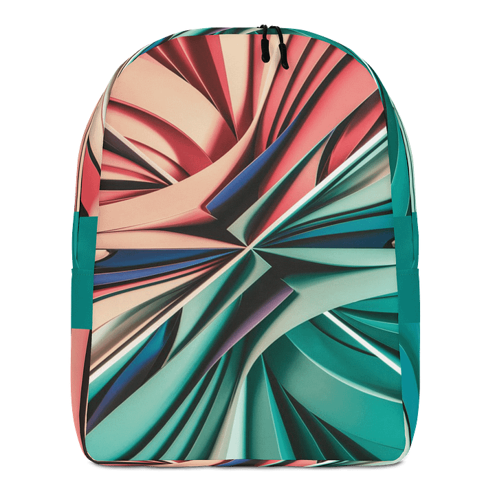 Vibrant Abstract All-Over Print Backpack - Graphic Grove Exclusive product image (1)