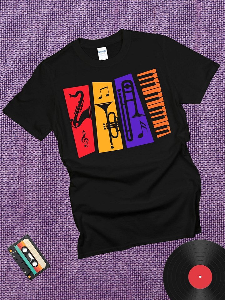 Jazz Instruments T-Shirt product image (1)