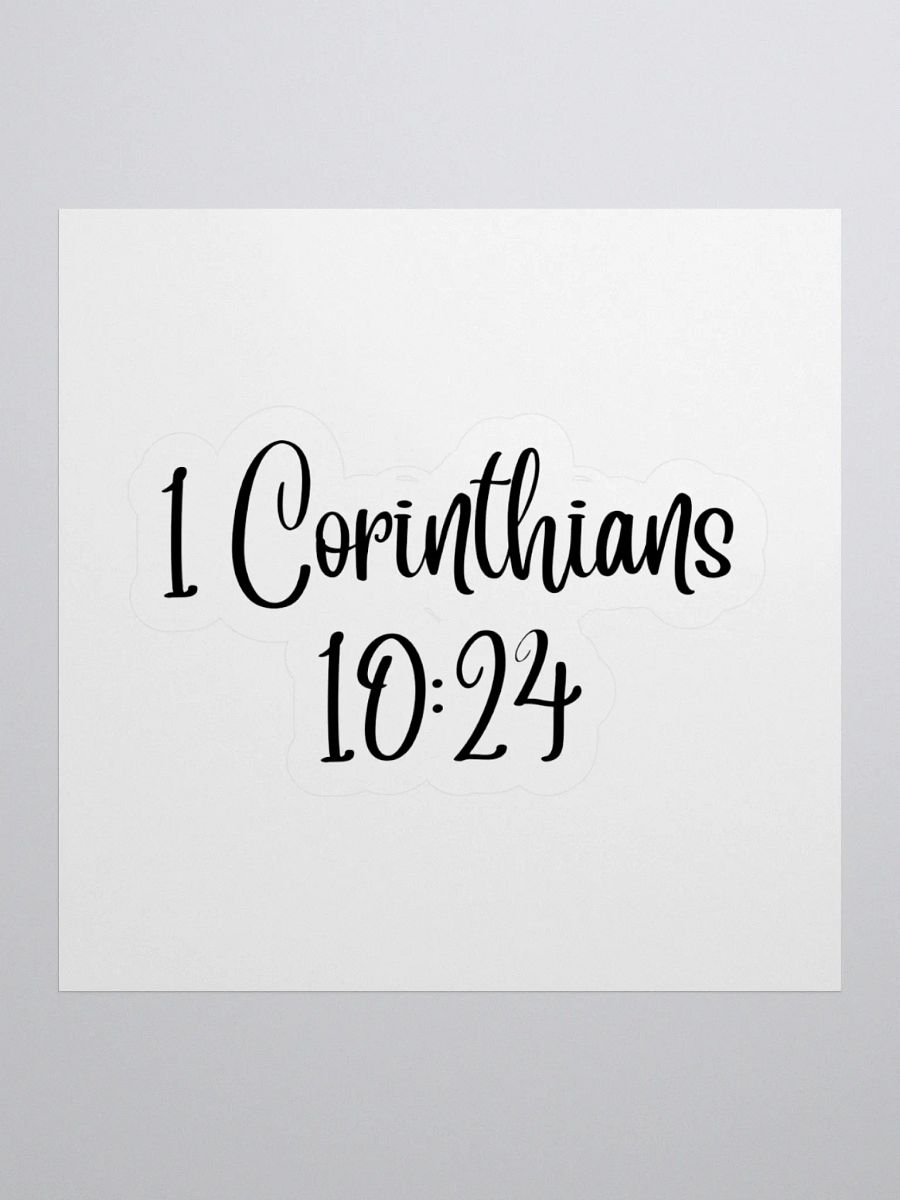 1 Corinthians 10:24 product image (3)