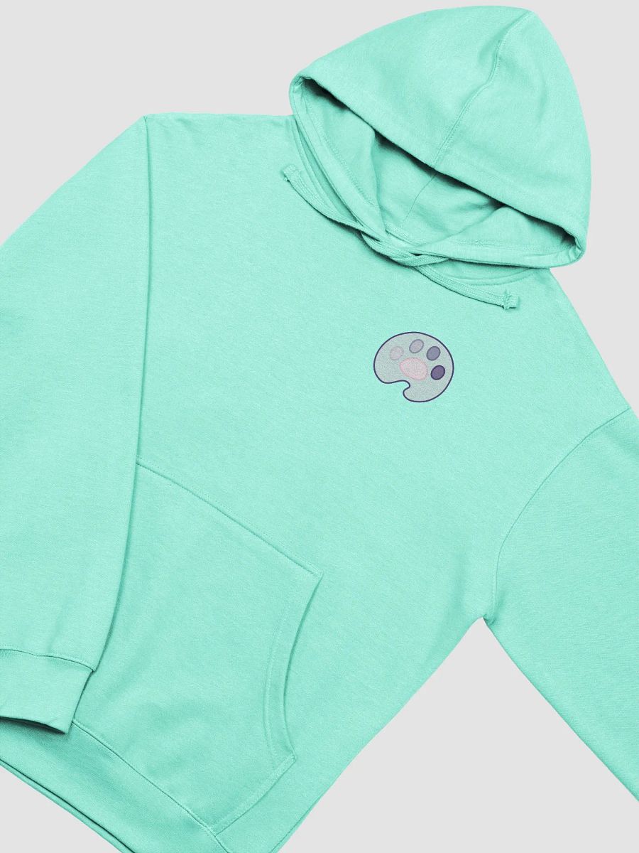 Squibble Design Paw Logo Hoodie - Mint product image (3)