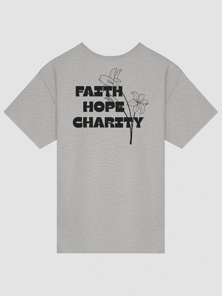 Faith Hope Charity Heavy Cotton Tee - Light product image (1)