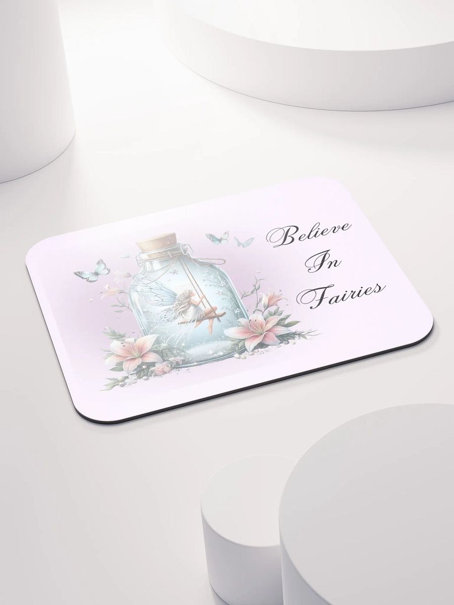 Whimsical Fairy Glass Bottle Mouse Pad product image (4)