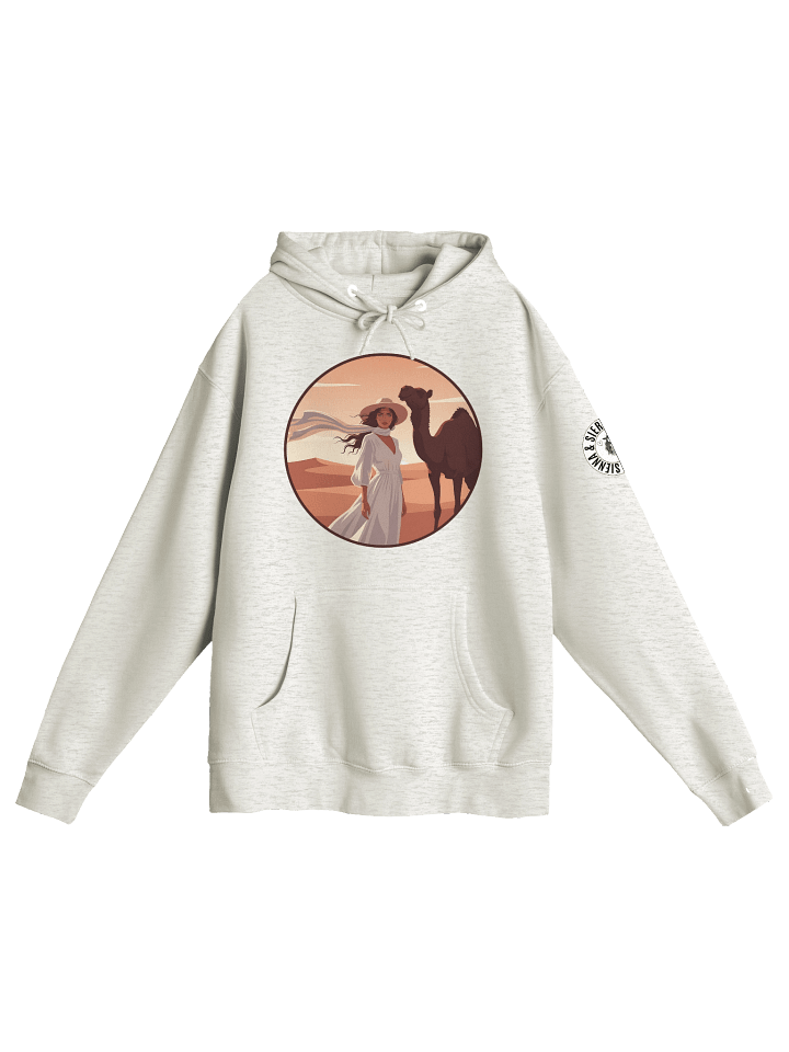 Desert Wanderlust Hoodie – Vintage Travel Poster Vibe product image (2)