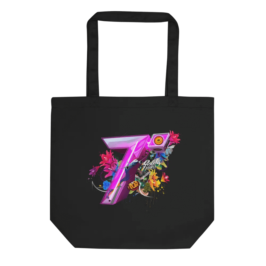 Tobu Cotton Tote Bag: Good Times product image (2)