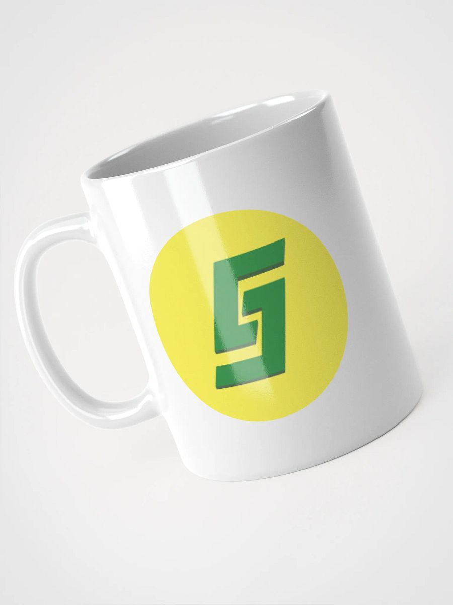 White GustyJ Logo Mug product image (7)