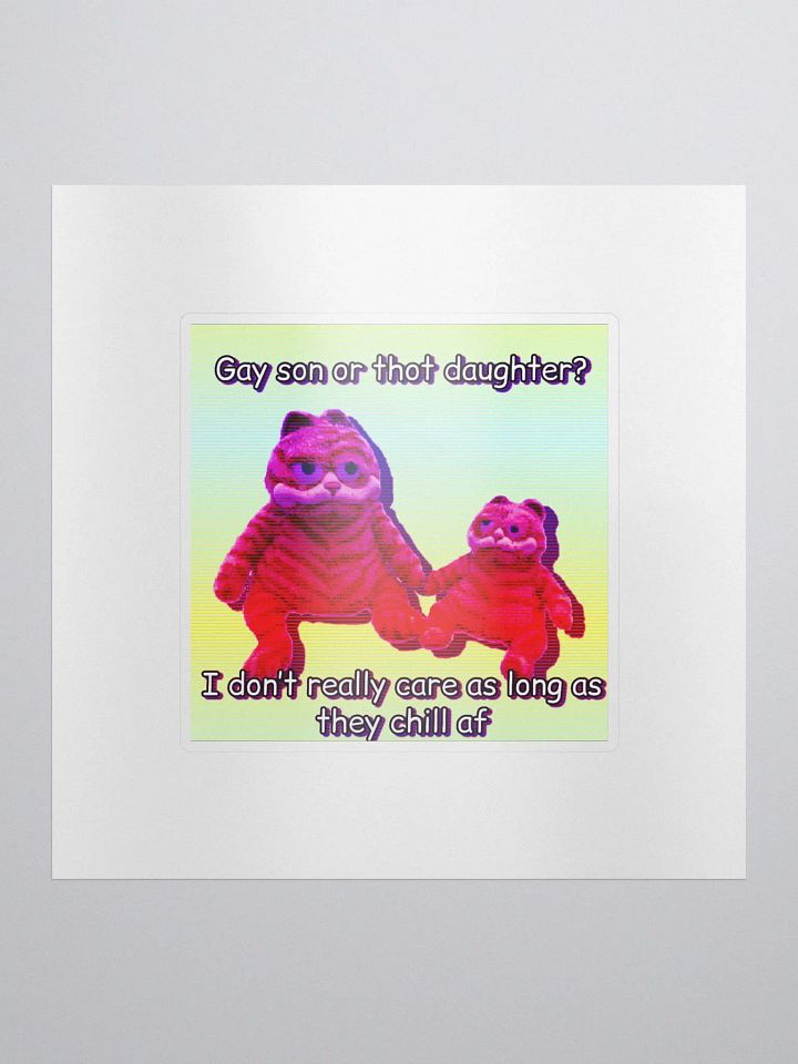 Gay son or thot daughter sticker product image (1)